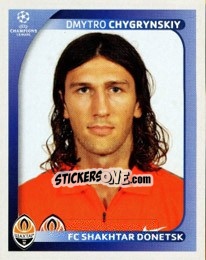 Sticker Dmytro Chygrynskiy - UEFA Champions League 2008-2009 - Panini