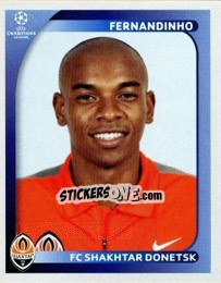 Sticker Fernandinho - UEFA Champions League 2008-2009 n. 478 - Panini