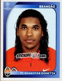 Sticker Brandão - UEFA Champions League 2008-2009 n. 482 - Panini