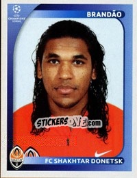 Cromo Brandão - UEFA Champions League 2008-2009 - Panini