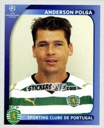 Sticker Anderson Polga - UEFA Champions League 2008-2009 - Panini