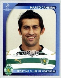 Sticker Marco Caneira - UEFA Champions League 2008-2009 n. 490 - Panini