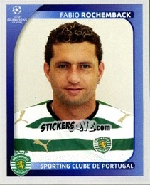 Cromo Fabio Rochemback - UEFA Champions League 2008-2009 - Panini