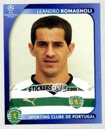 Sticker Leandro Romagnoli - UEFA Champions League 2008-2009 n. 495 - Panini