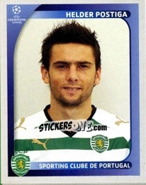 Sticker Helder Postiga - UEFA Champions League 2008-2009 n. 499 - Panini
