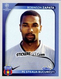 Sticker Robinson Zapata - UEFA Champions League 2008-2009 n. 503 - Panini