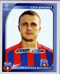 Cromo Sorin Ghionea - UEFA Champions League 2008-2009 - Panini