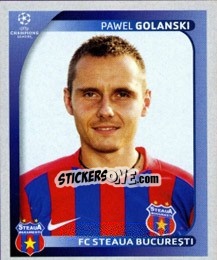 Sticker Pawel Golanski - UEFA Champions League 2008-2009 n. 507 - Panini