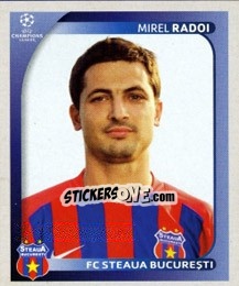 Figurina Mirel Radoi - UEFA Champions League 2008-2009 - Panini