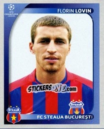 Sticker Florin Lovin - UEFA Champions League 2008-2009 - Panini