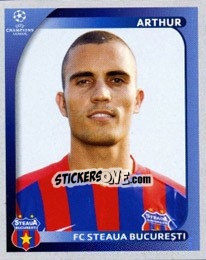 Sticker Arthur - UEFA Champions League 2008-2009 n. 517 - Panini