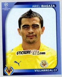 Figurina Ariel Ibagaza - UEFA Champions League 2008-2009 - Panini