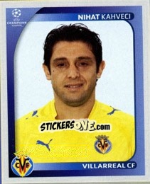 Sticker Nihat Kahveci - UEFA Champions League 2008-2009 n. 534 - Panini