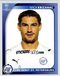 Sticker Ivica Krizanac - UEFA Champions League 2008-2009 n. 539 - Panini