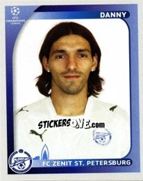 Cromo Danny - UEFA Champions League 2008-2009 - Panini