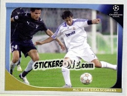 Figurina All-Time Goalscorers - UEFA Champions League 2008-2009 n. 556 - Panini