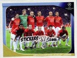 Sticker UEFA Champions League Legend - UEFA Champions League 2008-2009 - Panini