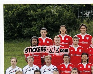 Sticker 2009/2010 Team Photo (1) - FC Bayern München 2009-2010 - Panini