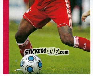 Sticker Edson Braafheid - FC Bayern München 2009-2010 n. 25 - Panini