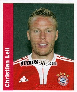 Sticker Christian Lell - FC Bayern München 2009-2010 - Panini