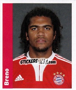 Cromo Breno - FC Bayern München 2009-2010 - Panini