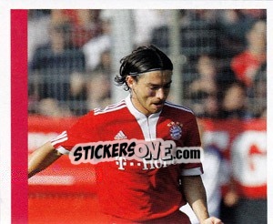 Sticker Danijel Pranjic - FC Bayern München 2009-2010 - Panini