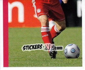 Sticker Danijel Pranjic - FC Bayern München 2009-2010 - Panini