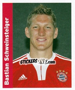 Cromo Bastian Schweinsteiger - FC Bayern München 2009-2010 - Panini