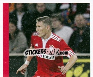 Sticker Bastian Schweinsteiger - FC Bayern München 2009-2010 - Panini