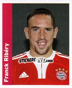 Sticker Frank Ribery - FC Bayern München 2009-2010 n. 79 - Panini