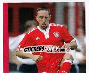 Sticker Frank Ribery - FC Bayern München 2009-2010 n. 81 - Panini