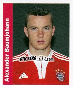 Figurina Alexander Baumjohann - FC Bayern München 2009-2010 - Panini
