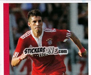 Sticker Jose Ernesto Sosa - FC Bayern München 2009-2010 n. 88 - Panini
