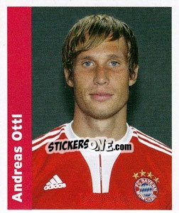 Cromo Andreas Ottl - FC Bayern München 2009-2010 - Panini