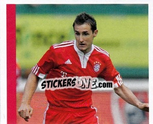 Sticker Miroslav Klose - FC Bayern München 2009-2010 n. 96 - Panini