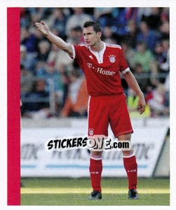 Cromo Miroslav Klose - FC Bayern München 2009-2010 - Panini