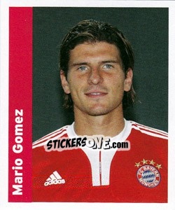 Cromo Mario Gomez - FC Bayern München 2009-2010 - Panini
