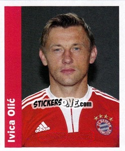 Cromo Ivica Olic - FC Bayern München 2009-2010 - Panini
