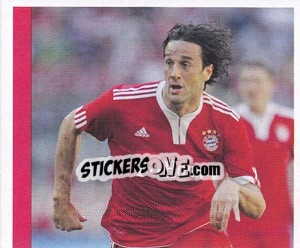 Sticker Luca Toni - FC Bayern München 2009-2010 n. 113 - Panini