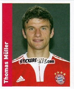 Sticker Thomas Muller - FC Bayern München 2009-2010 n. 118 - Panini