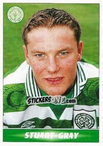 Cromo Stuart Gray - Scottish Premier Division 1996-1997 - Panini