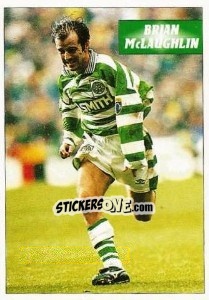 Cromo Brian McLaughlin - Scottish Premier Division 1996-1997 - Panini