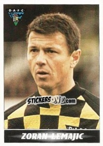 Sticker Zoran Lemajic - Scottish Premier Division 1996-1997 - Panini