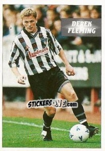 Sticker Derek Fleming - Scottish Premier Division 1996-1997 - Panini