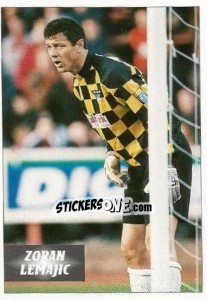 Sticker Zoran Lemajic - Scottish Premier Division 1996-1997 - Panini