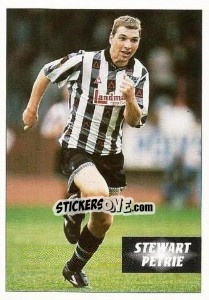 Sticker Stewart Petrie - Scottish Premier Division 1996-1997 - Panini