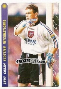 Cromo Andy Goram - Scottish Premier Division 1996-1997 - Panini