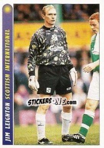 Sticker Jim Leighton - Scottish Premier Division 1996-1997 - Panini