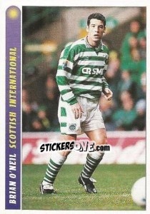 Cromo Brian O'Neil - Scottish Premier Division 1996-1997 - Panini