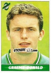 Sticker Graeme Donald - Scottish Premier Division 1996-1997 - Panini